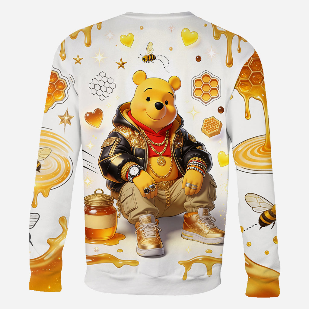 Personalized Cool Honey Bear All Over Shirt Gift for Movie Fans AOP Shirt GradoCreations