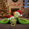 Personalized Non-Slip Tufted Rug Grinchmas Gift for Couple Non-Slip Tufted Rug GradoCreations