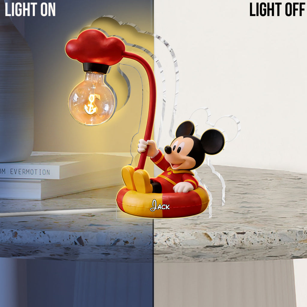 Personalized Mickey Mouse Acrylic LED Night Light Custom Gift Acrylic LED Night Light GradoCreations