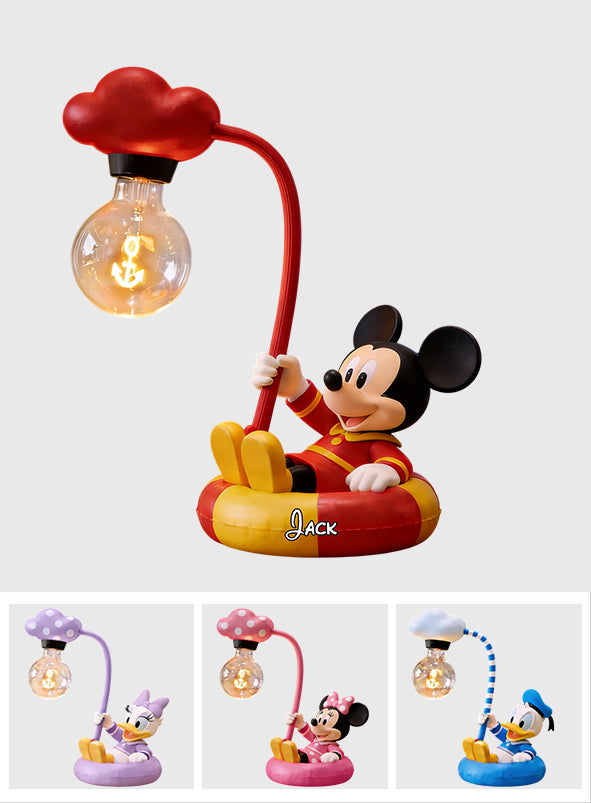 Personalized Mickey Mouse Acrylic LED Night Light Custom Gift Acrylic LED Night Light GradoCreations