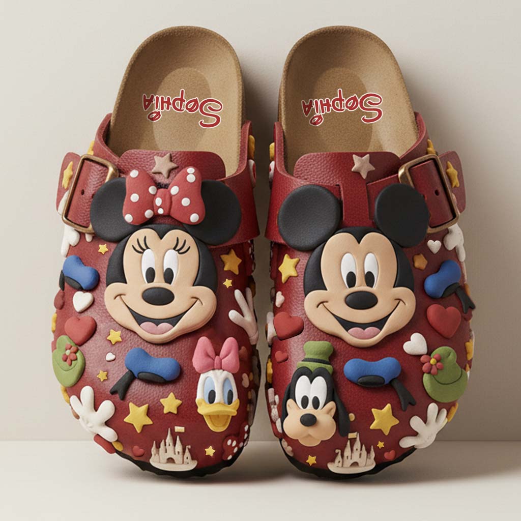 Personalized Mickey Mouse Clogs with Arch Support for Kids & Adults Clogs With Arch Support GradoCreations