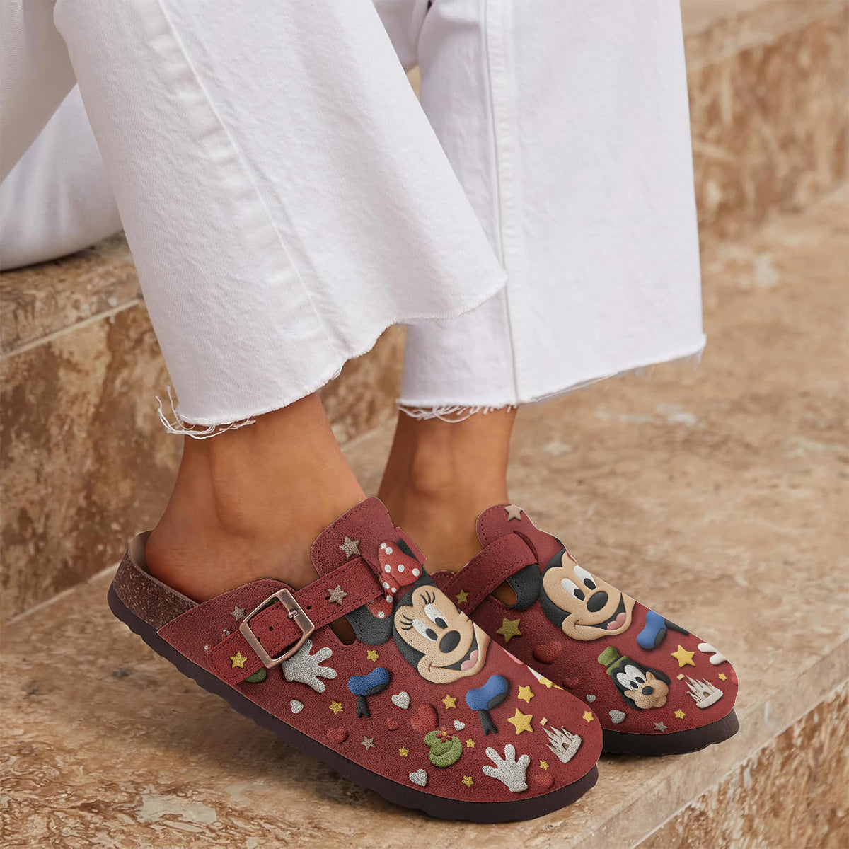 Personalized Mickey Mouse Clogs with Arch Support for Kids & Adults Clogs With Arch Support GradoCreations