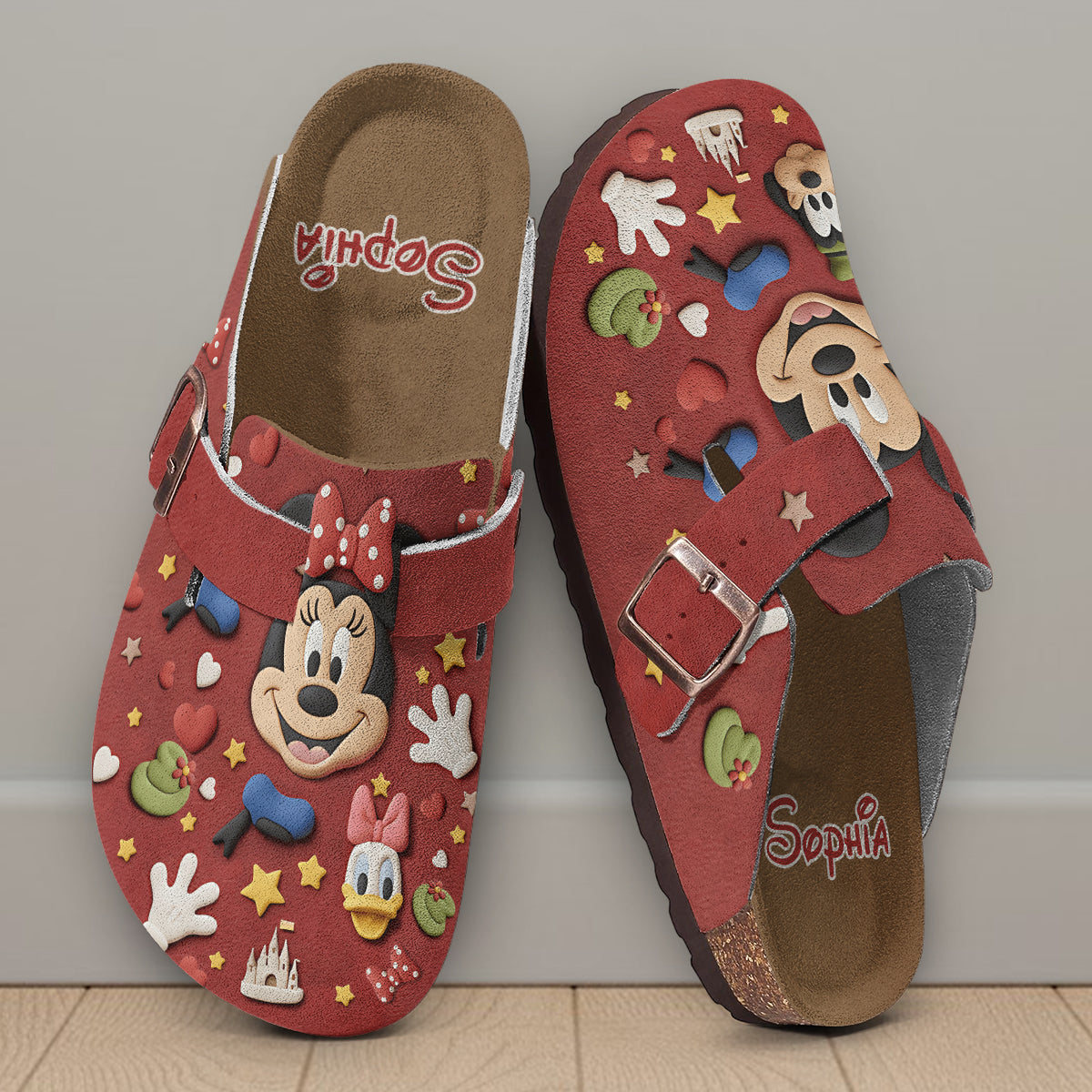 Personalized Mickey Mouse Clogs with Arch Support for Kids & Adults Clogs With Arch Support GradoCreations