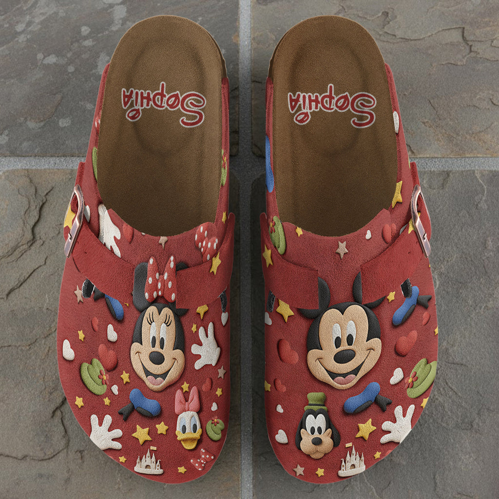 Personalized Mickey Mouse Clogs with Arch Support for Kids & Adults Clogs With Arch Support GradoCreations