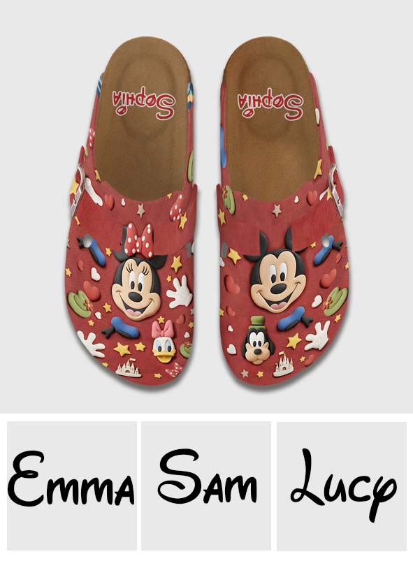 Personalized Mickey Mouse Clogs with Arch Support for Kids & Adults Clogs With Arch Support GradoCreations