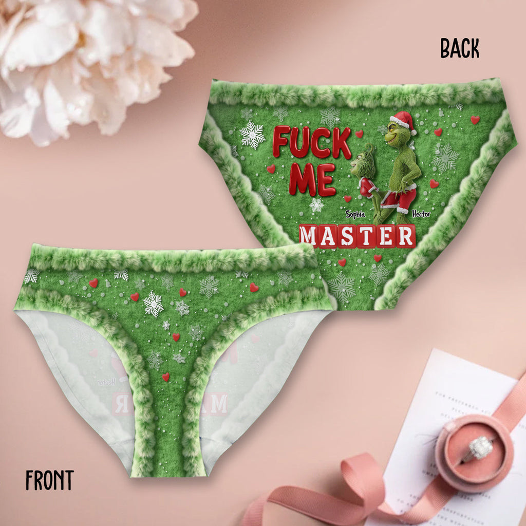 Personalized Christmas Women's Briefs with Unique Design Women Briefs GradoCreations