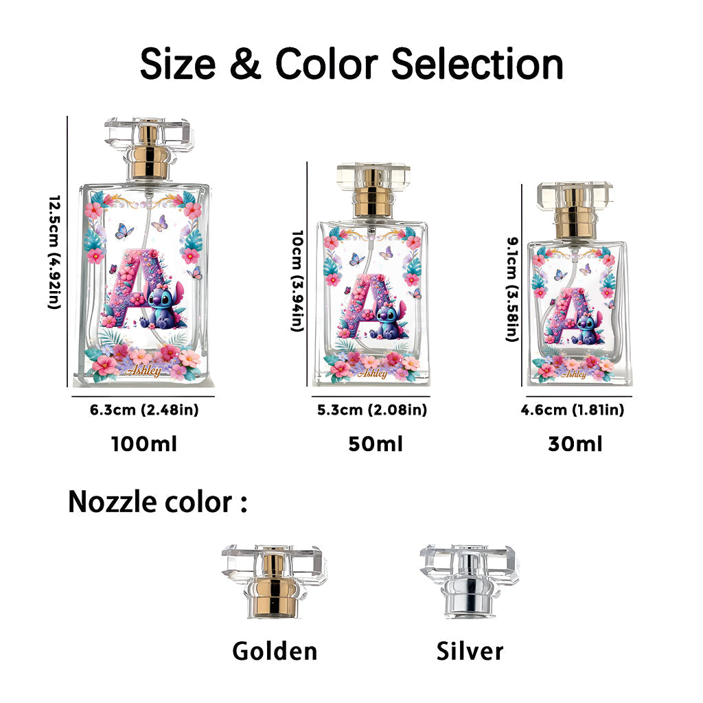 Personalized Ohana Refillable Perfume Bottle Custom Name Gift Refillable Perfume Bottle GradoCreations