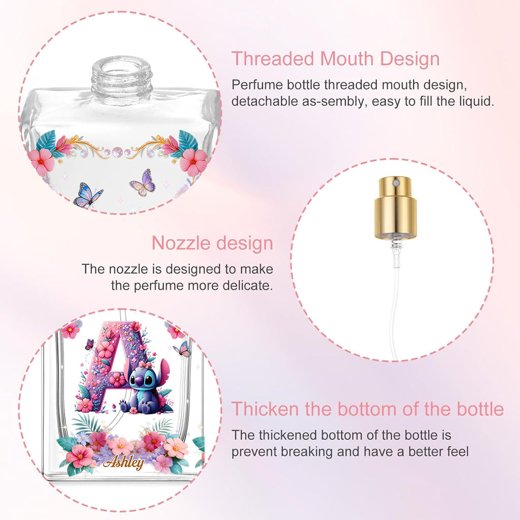 Personalized Ohana Refillable Perfume Bottle Custom Name Gift Refillable Perfume Bottle GradoCreations