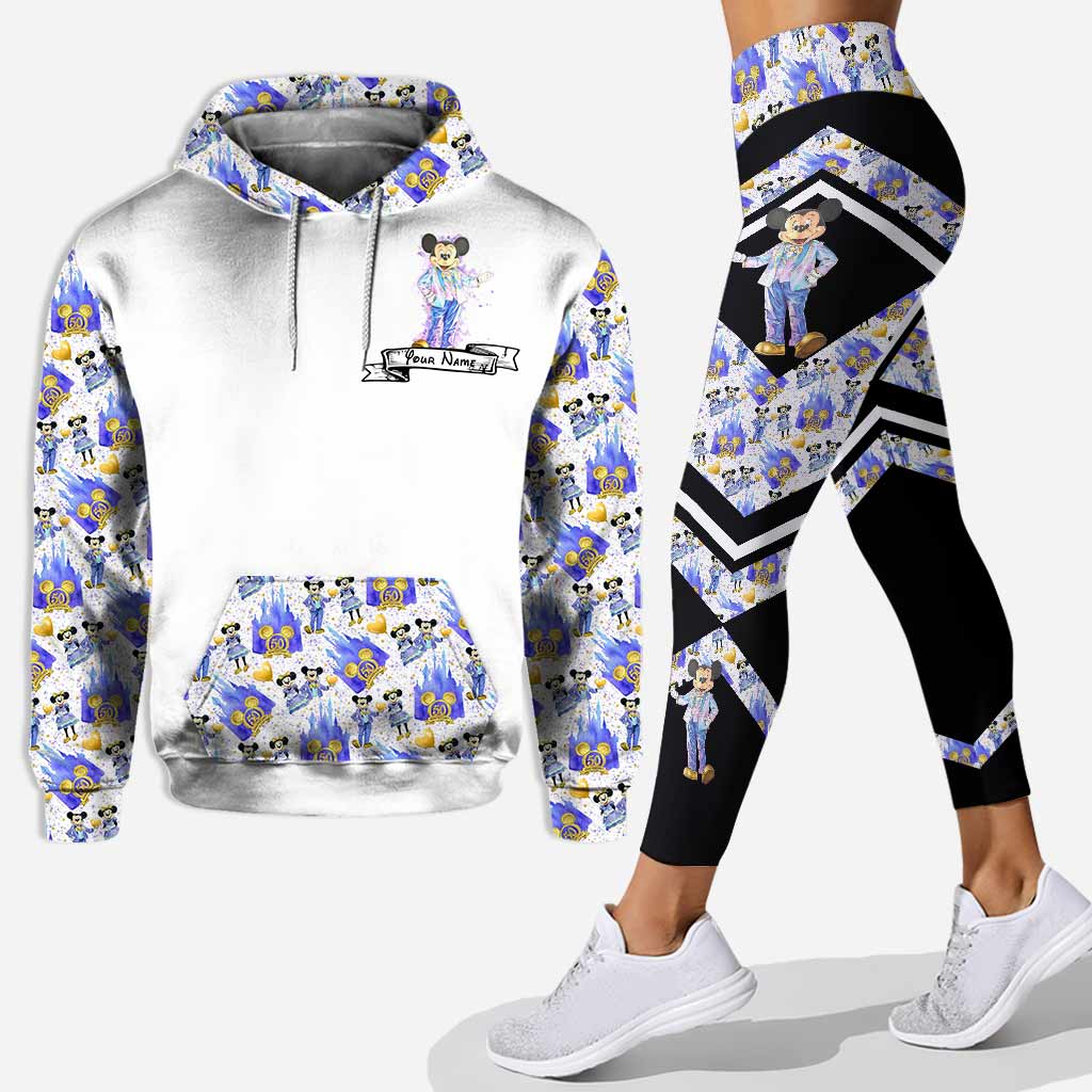 Personalized Mouse Hoodie and Leggings Set Custom Name Gift Hoodie & Leggings GradoCreations