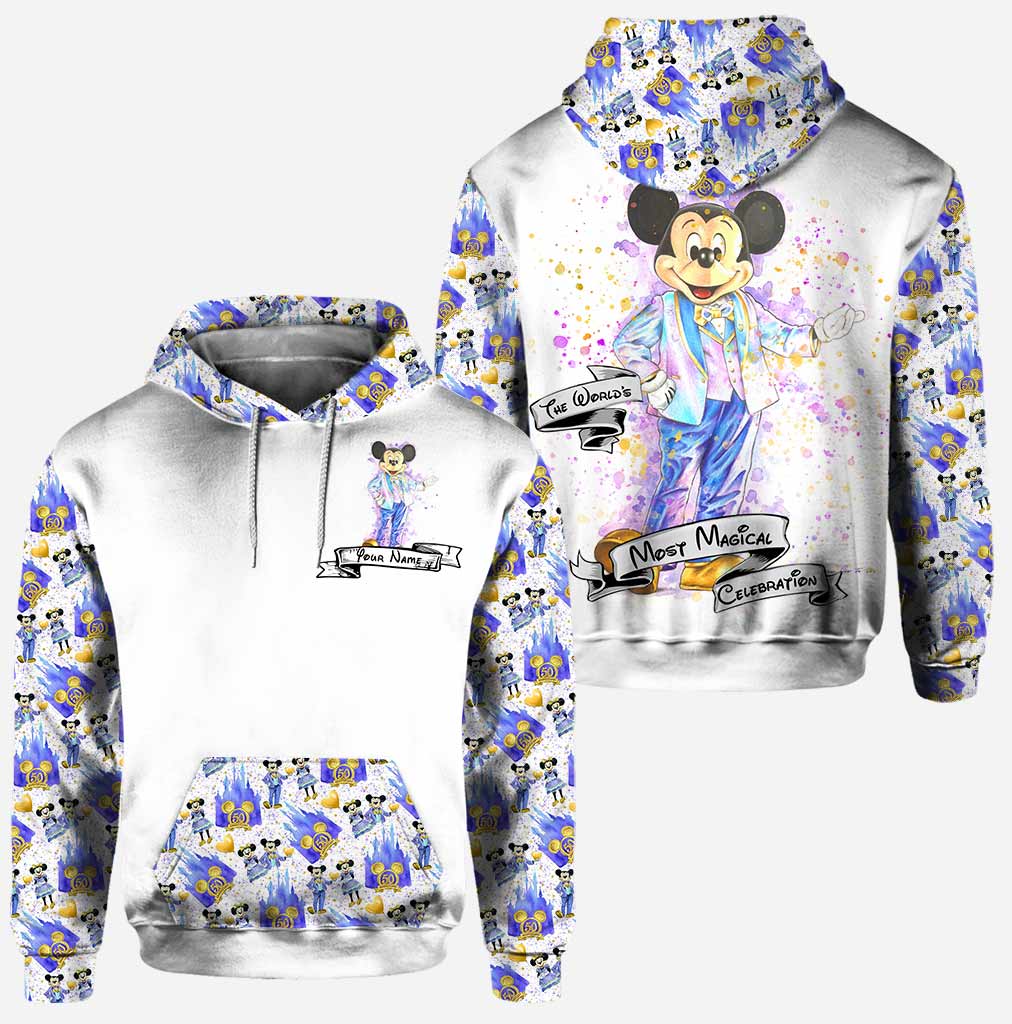 Personalized Mouse Hoodie and Leggings Set Custom Name Gift Hoodie & Leggings GradoCreations