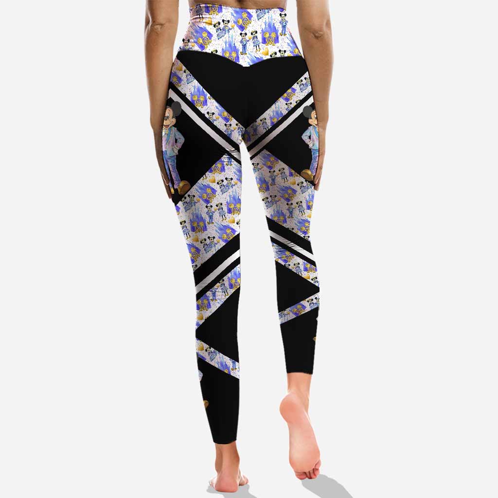 Personalized Mouse Hoodie and Leggings Set Custom Name Gift Hoodie & Leggings GradoCreations