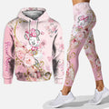 Personalized Minnie Mouse Hoodie and Leggings Set for Girls Hoodie & Leggings GradoCreations