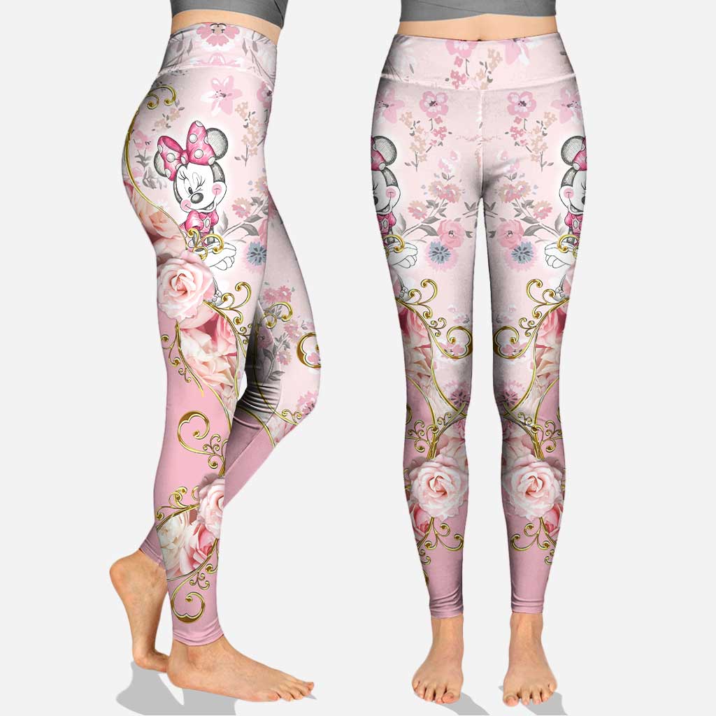 Personalized Minnie Mouse Hoodie and Leggings Set for Girls Hoodie & Leggings GradoCreations