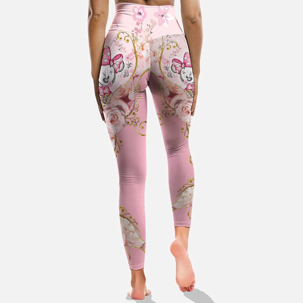 Personalized Minnie Mouse Hoodie and Leggings Set for Girls Hoodie & Leggings GradoCreations