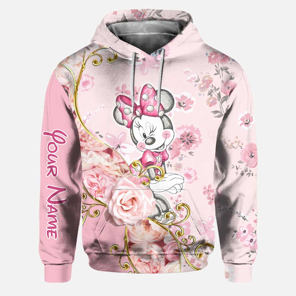 Personalized Minnie Mouse Hoodie and Leggings Set for Girls Hoodie & Leggings GradoCreations