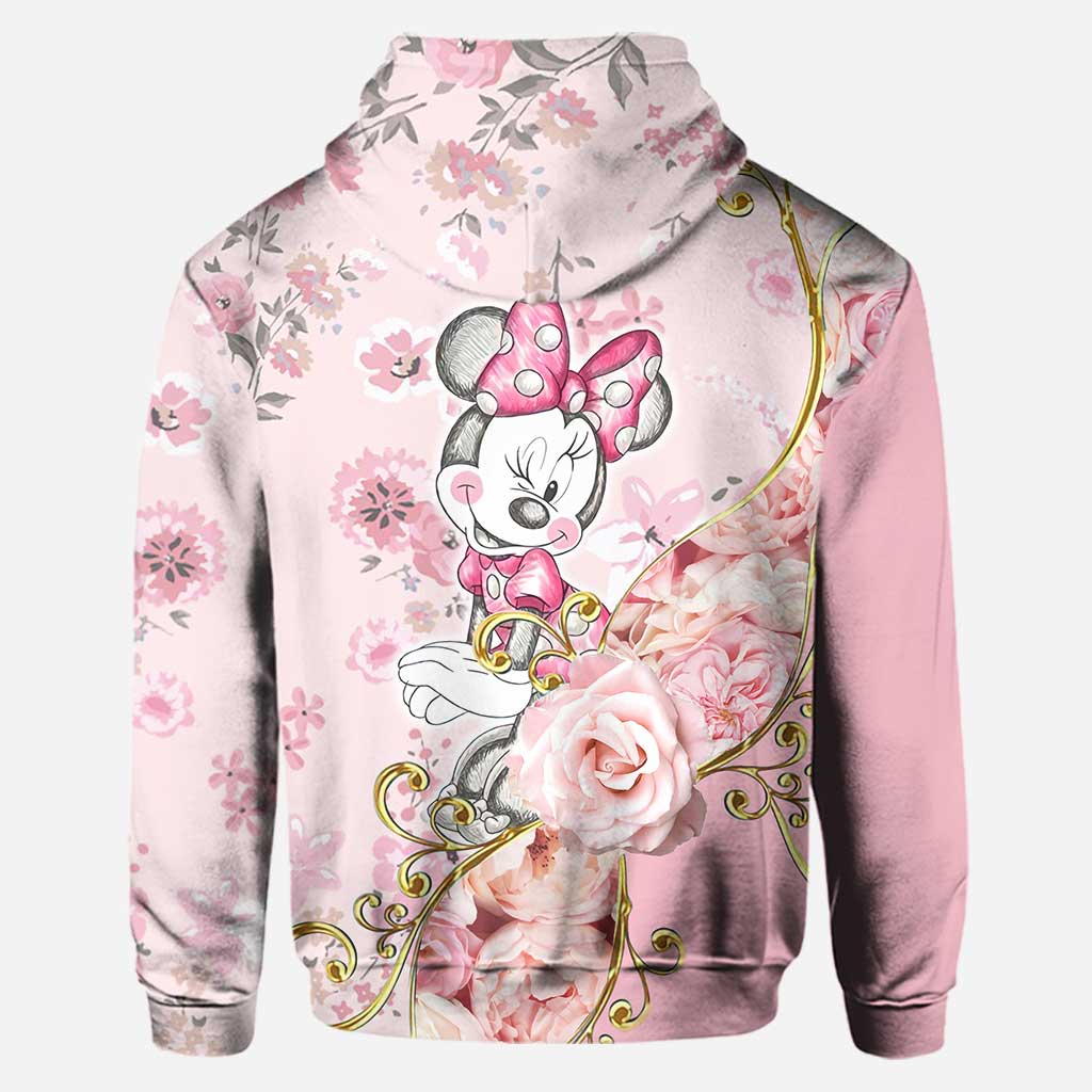 Personalized Minnie Mouse Hoodie and Leggings Set for Girls Hoodie & Leggings GradoCreations