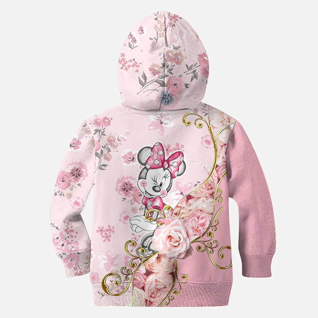 Personalized Minnie Mouse Hoodie and Leggings Set for Girls Hoodie & Leggings GradoCreations