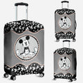 Personalized Mouse Ears Luggage Cover Custom Name Travel Gift Luggage Cover GradoCreations