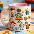 Personalized Toy Story Kids Mug Custom Name Accent Gift Accent Mug GradoCreations