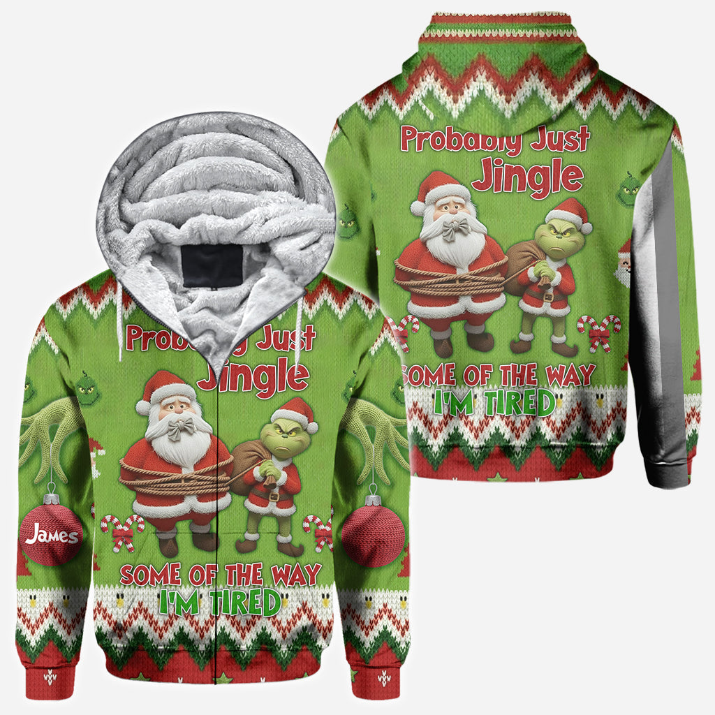 Personalized Christmas All Over Shirt with Fun Design for Couples All Over Shirt GradoCreations