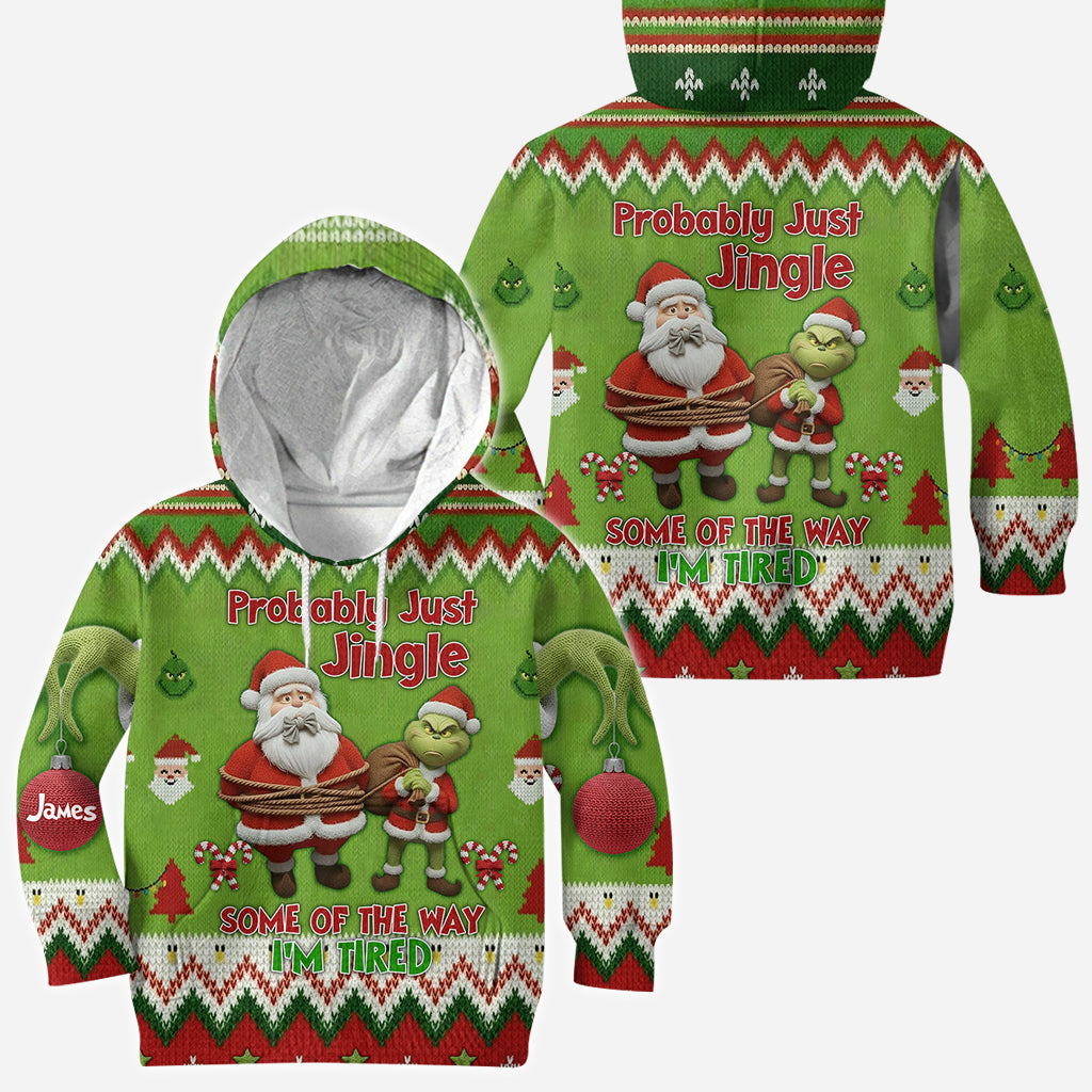 Personalized Christmas All Over Shirt with Fun Design for Couples All Over Shirt GradoCreations