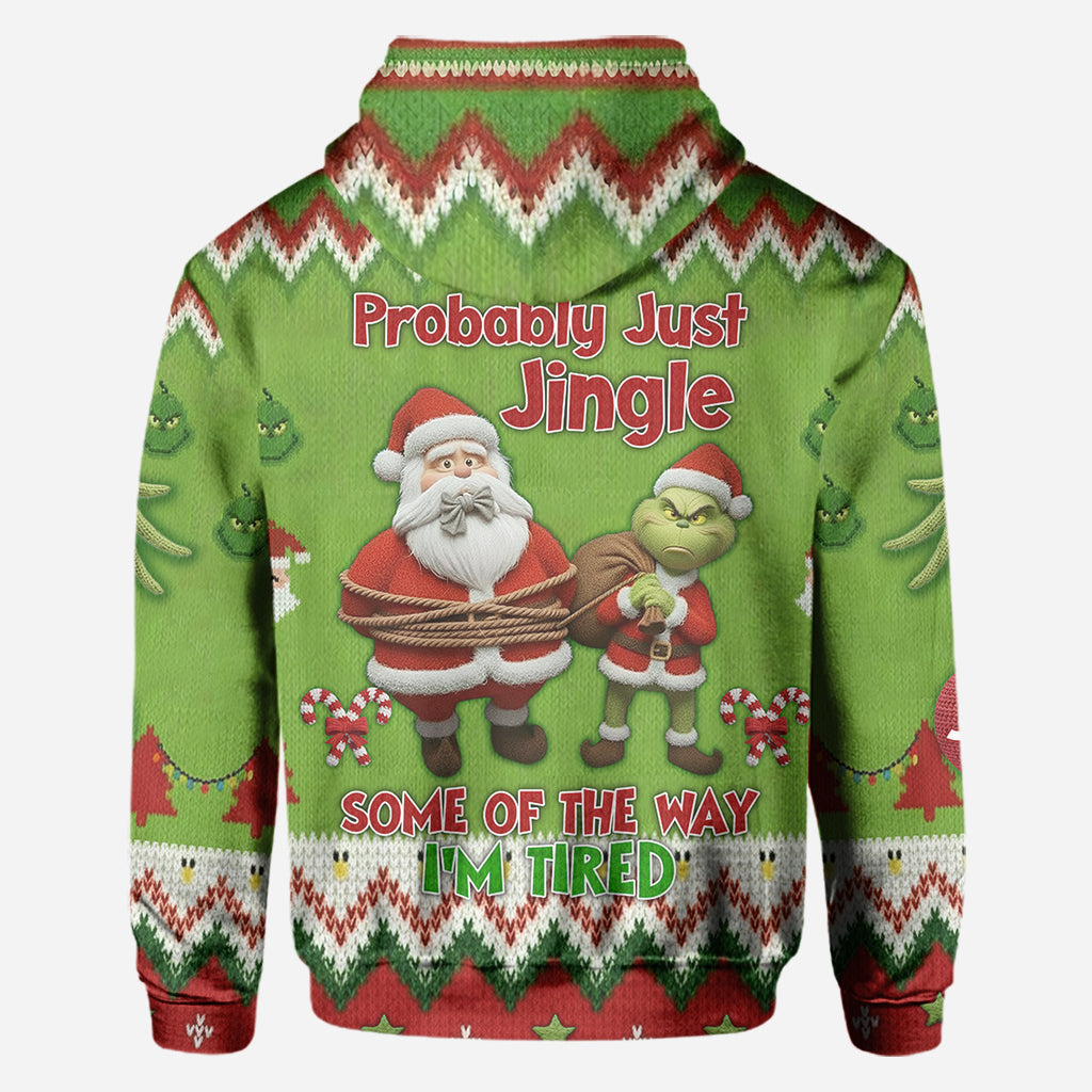 Personalized Christmas All Over Shirt with Fun Design for Couples All Over Shirt GradoCreations
