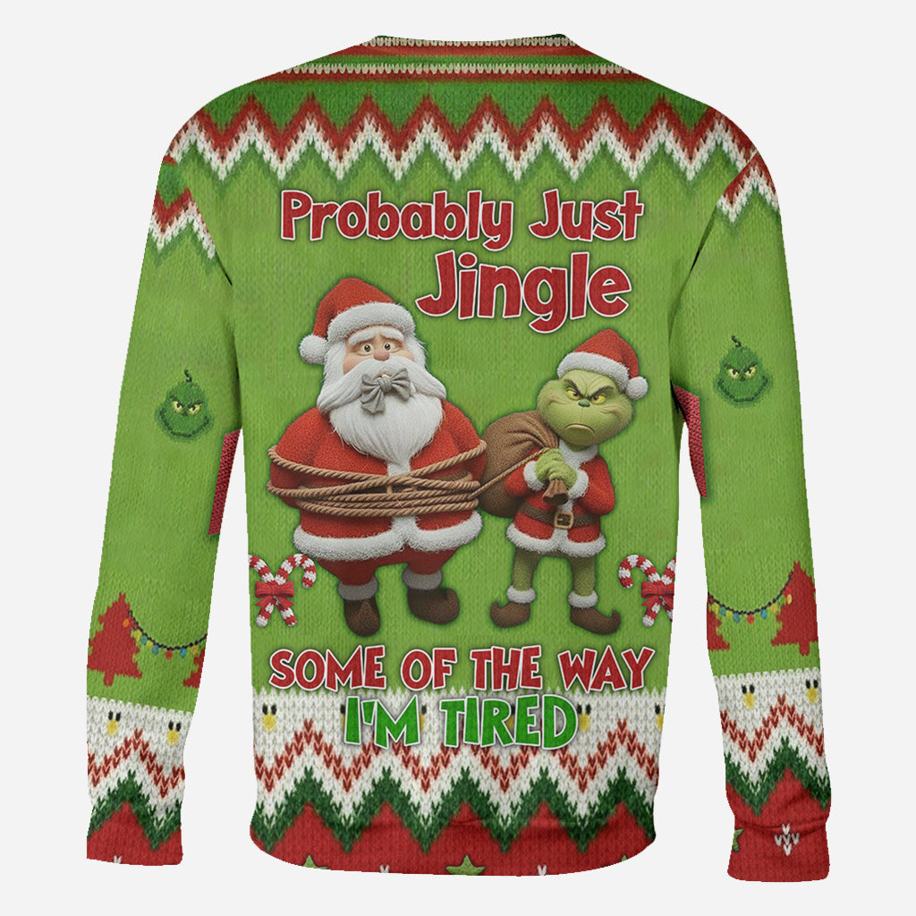 Personalized Christmas All Over Shirt with Fun Design for Couples All Over Shirt GradoCreations