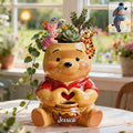 Personalized Honey Bear Acrylic Pot & Stake Gift for Mom Acrylic Pot & Stake GradoCreations