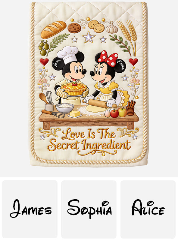 Personalized Mouse Towel with Custom Name - Kitchen Gift for Mom Towel GradoCreations