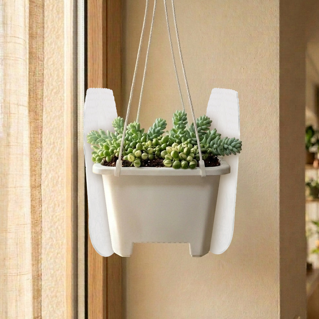 Personalized Fairy Garden Hanging Pot with Butterfly Design Hanging Pot GradoCreations