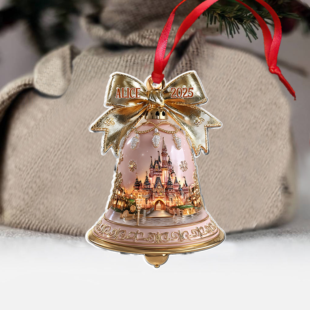 Personalized Christmas Mouse Ornament Custom Name Gift Ornament GradoCreations