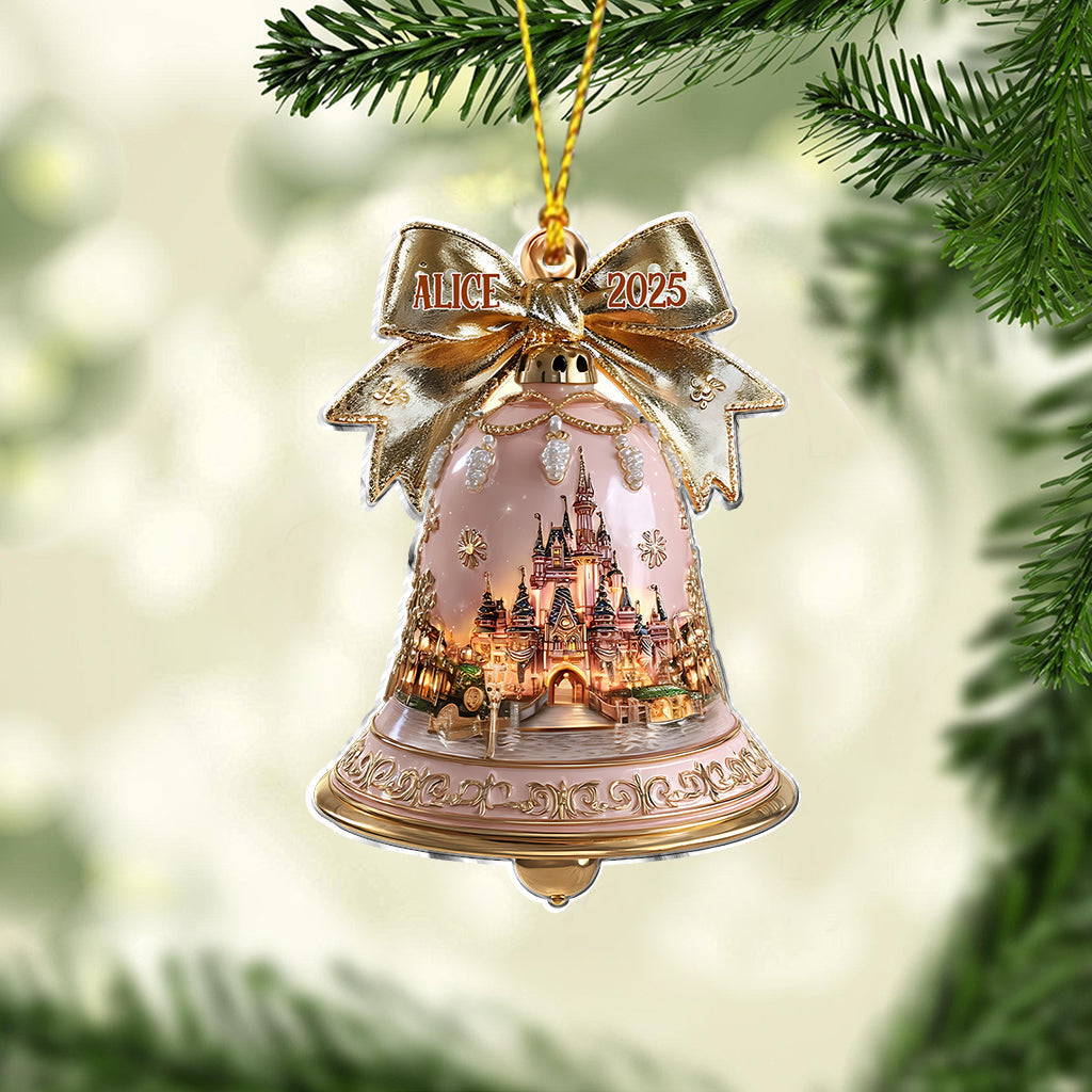 Personalized Christmas Mouse Ornament Custom Name Gift Ornament GradoCreations