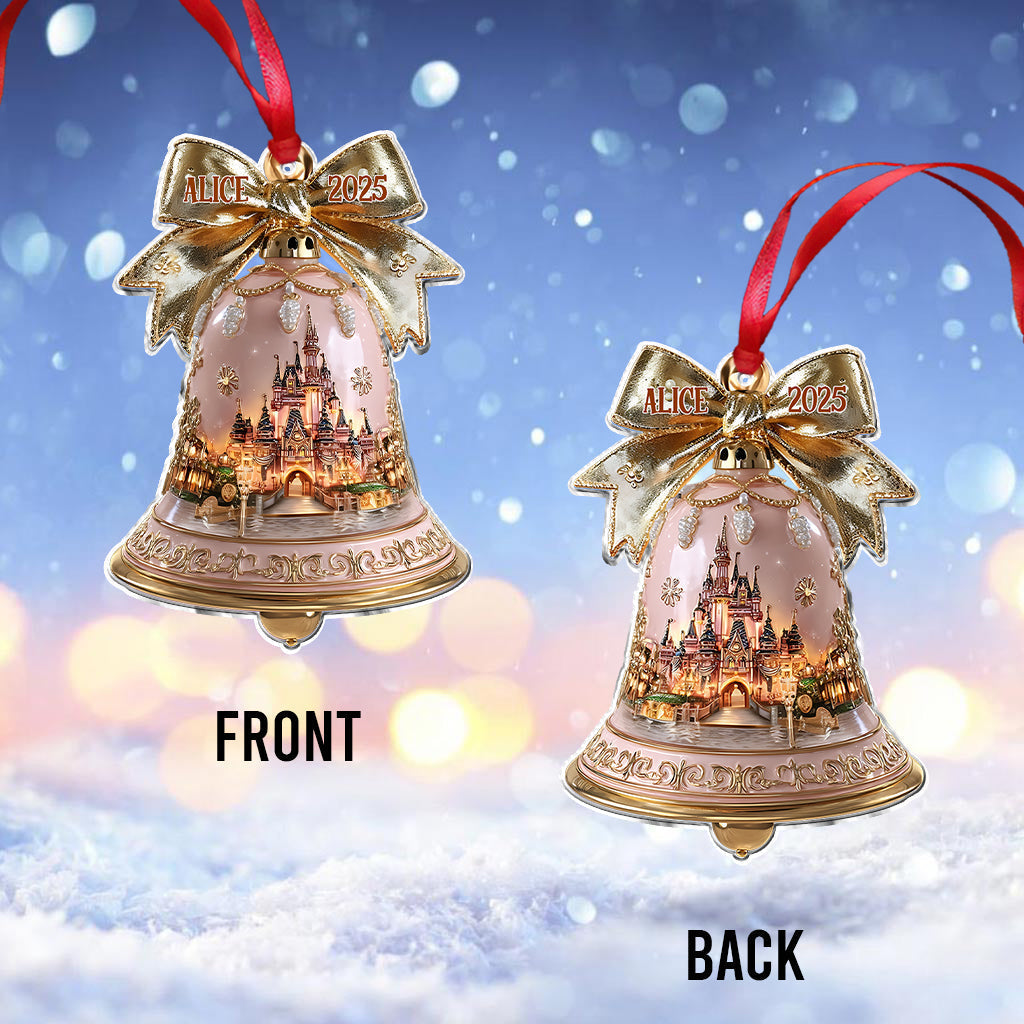 Personalized Christmas Mouse Ornament Custom Name Gift Ornament GradoCreations