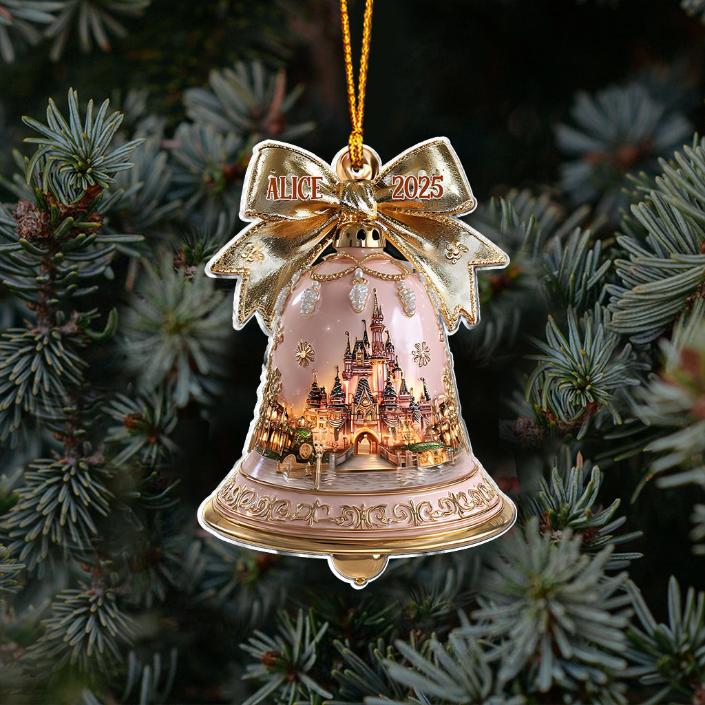 Personalized Christmas Mouse Ornament Custom Name Gift Ornament GradoCreations