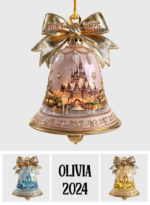 Personalized Christmas Mouse Ornament Custom Name Gift Ornament GradoCreations