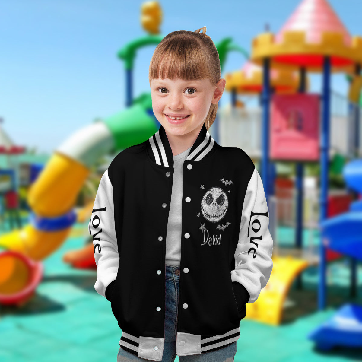 Personalized Nightmare Varsity Jacket Custom Name Gift for Couples Varsity Jacket GradoCreations