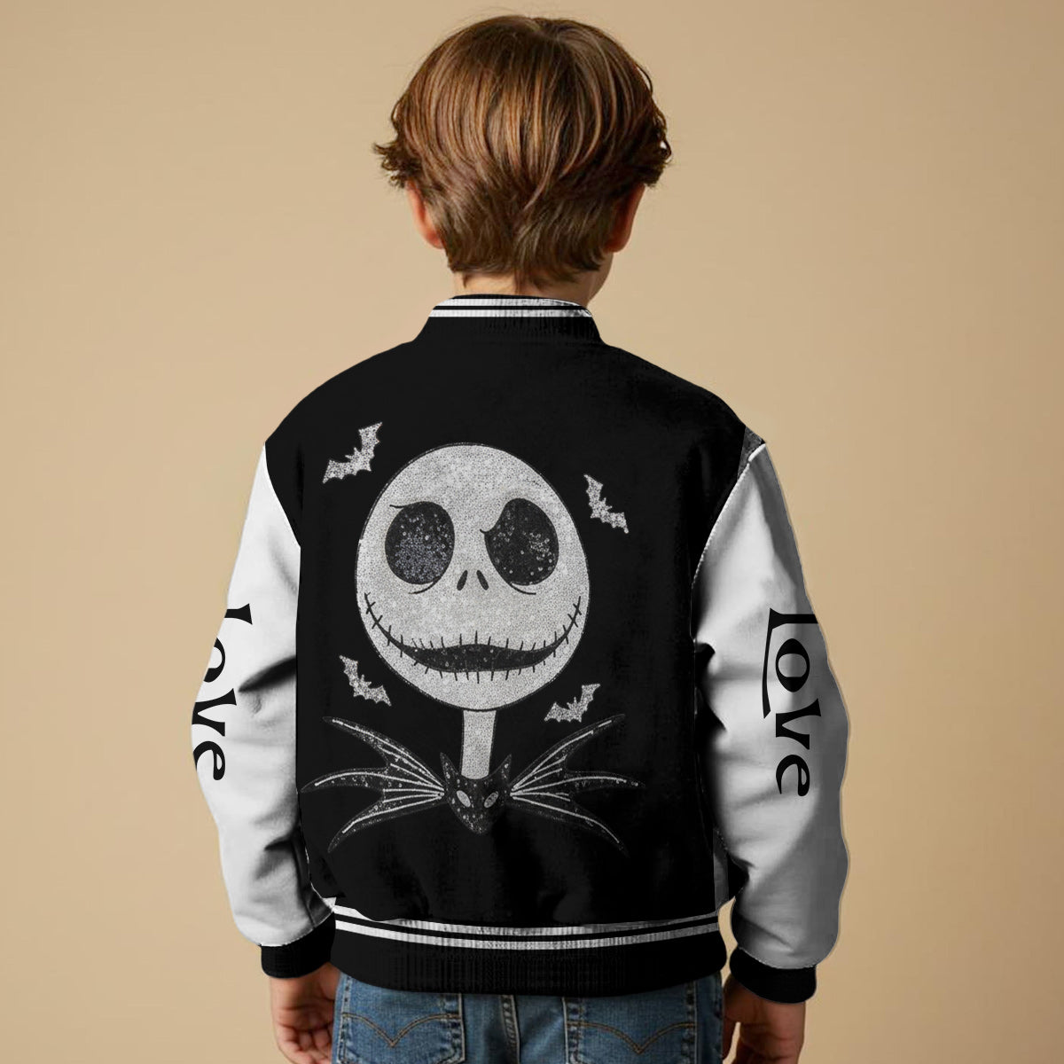 Personalized Nightmare Varsity Jacket Custom Name Gift for Couples Varsity Jacket GradoCreations