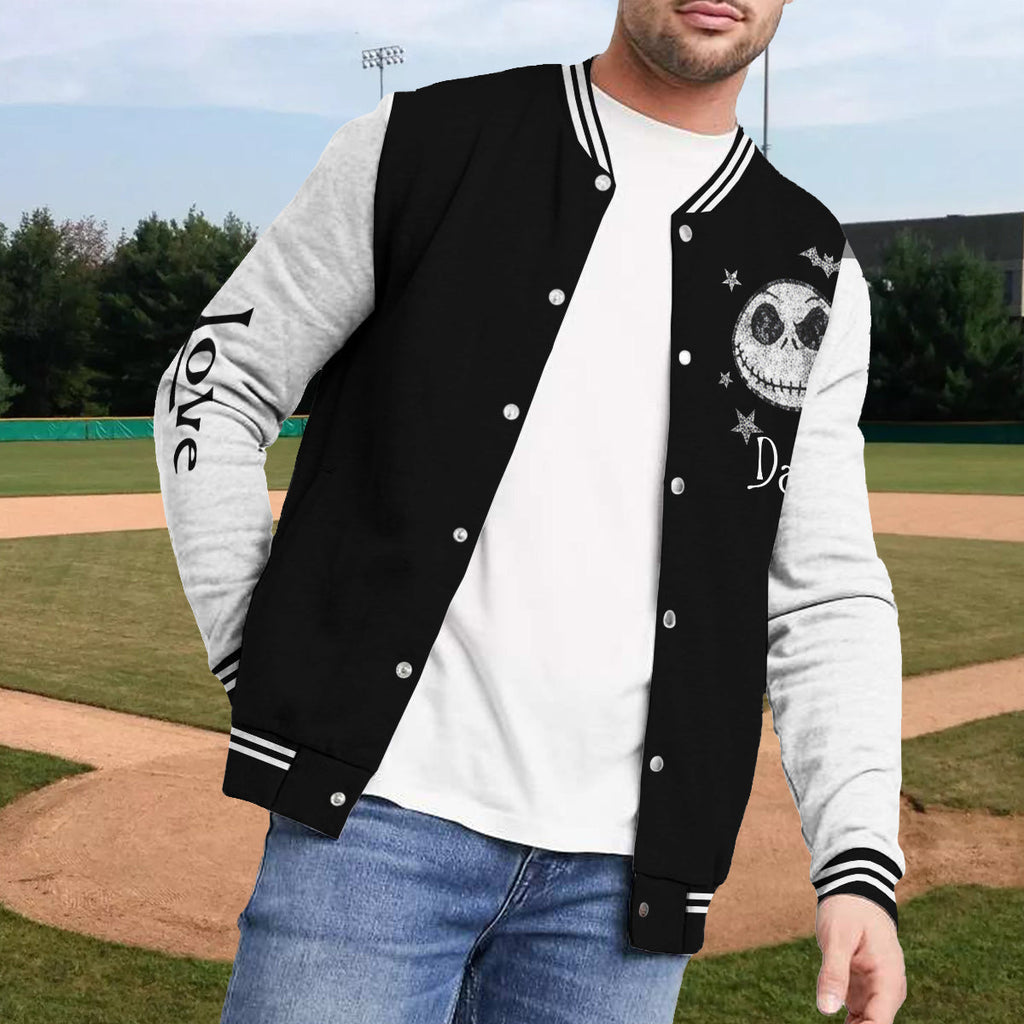 Personalized Nightmare Varsity Jacket Custom Name Gift for Couples Varsity Jacket GradoCreations