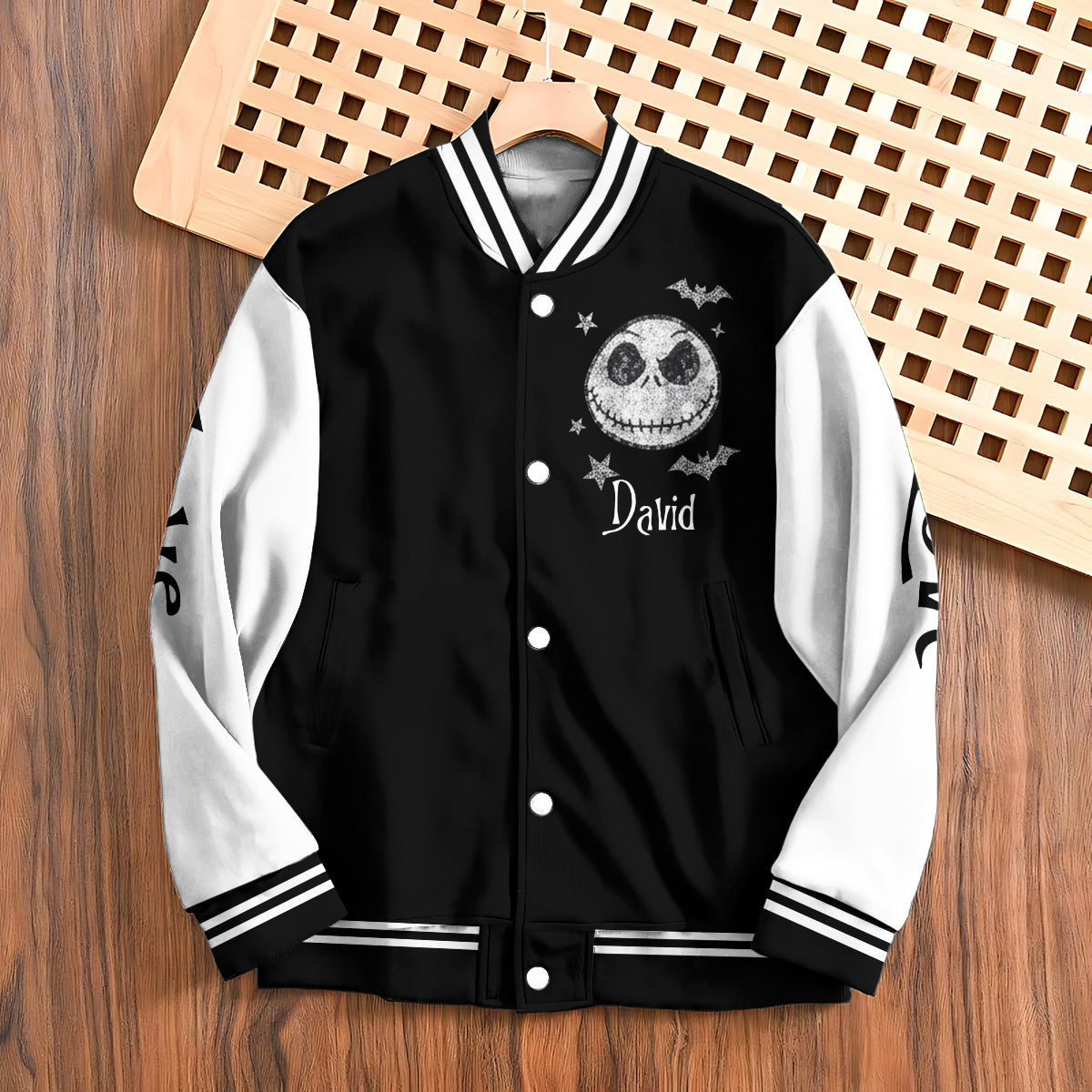 Personalized Nightmare Varsity Jacket Custom Name Gift for Couples Varsity Jacket GradoCreations