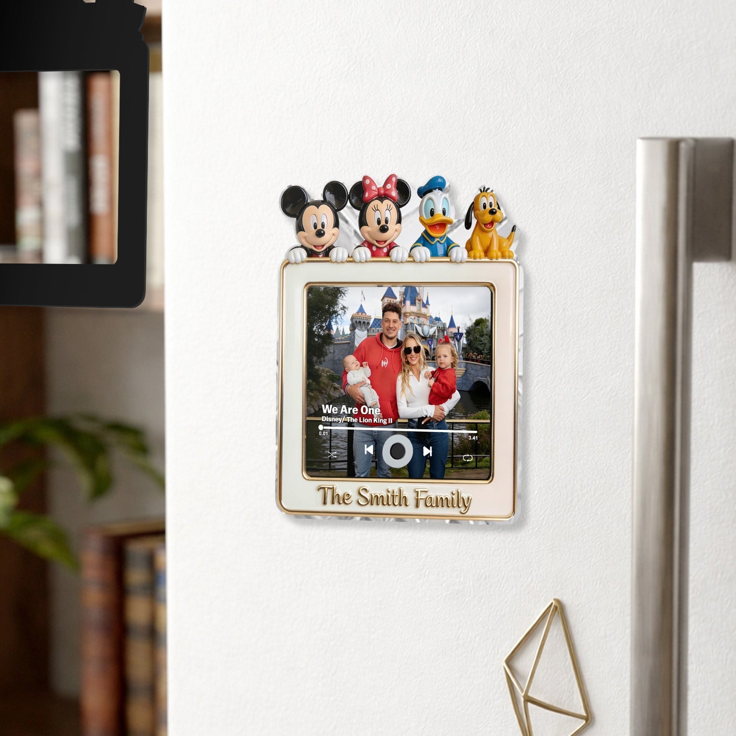Personalized Fairytale Music Magnet Custom Photo Gift Custom Shape Music Magnet GradoCreations
