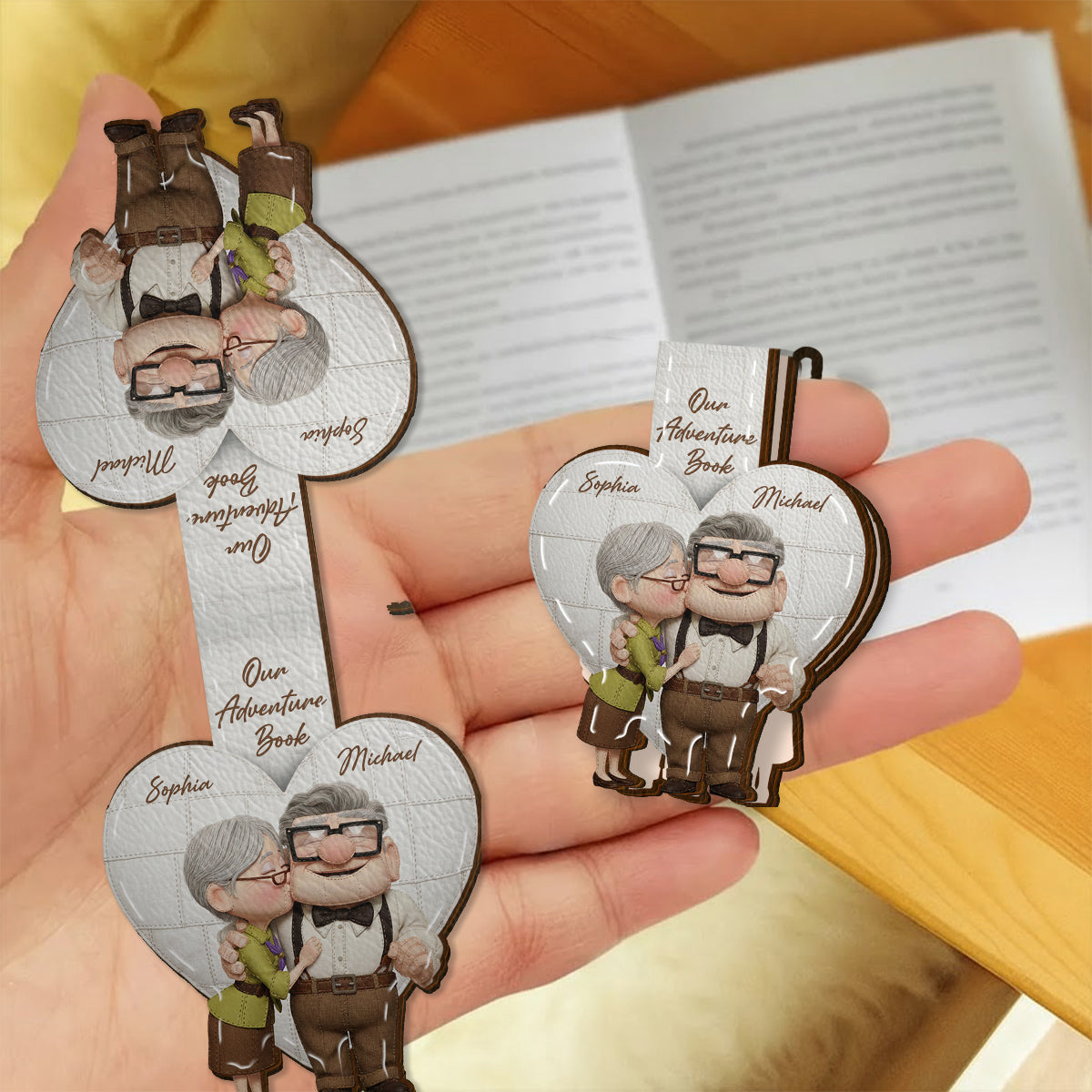 Personalized Mouse-Shaped Magnetic Bookmark Custom Name Gift for Book Lovers Shaped Magnetic Bookmark GradoCreations