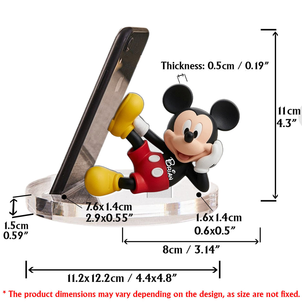 Personalized 3D Mouse Phone/Tablet Holder Stand Gift Phone/ Tablet Holder Stand GradoCreations