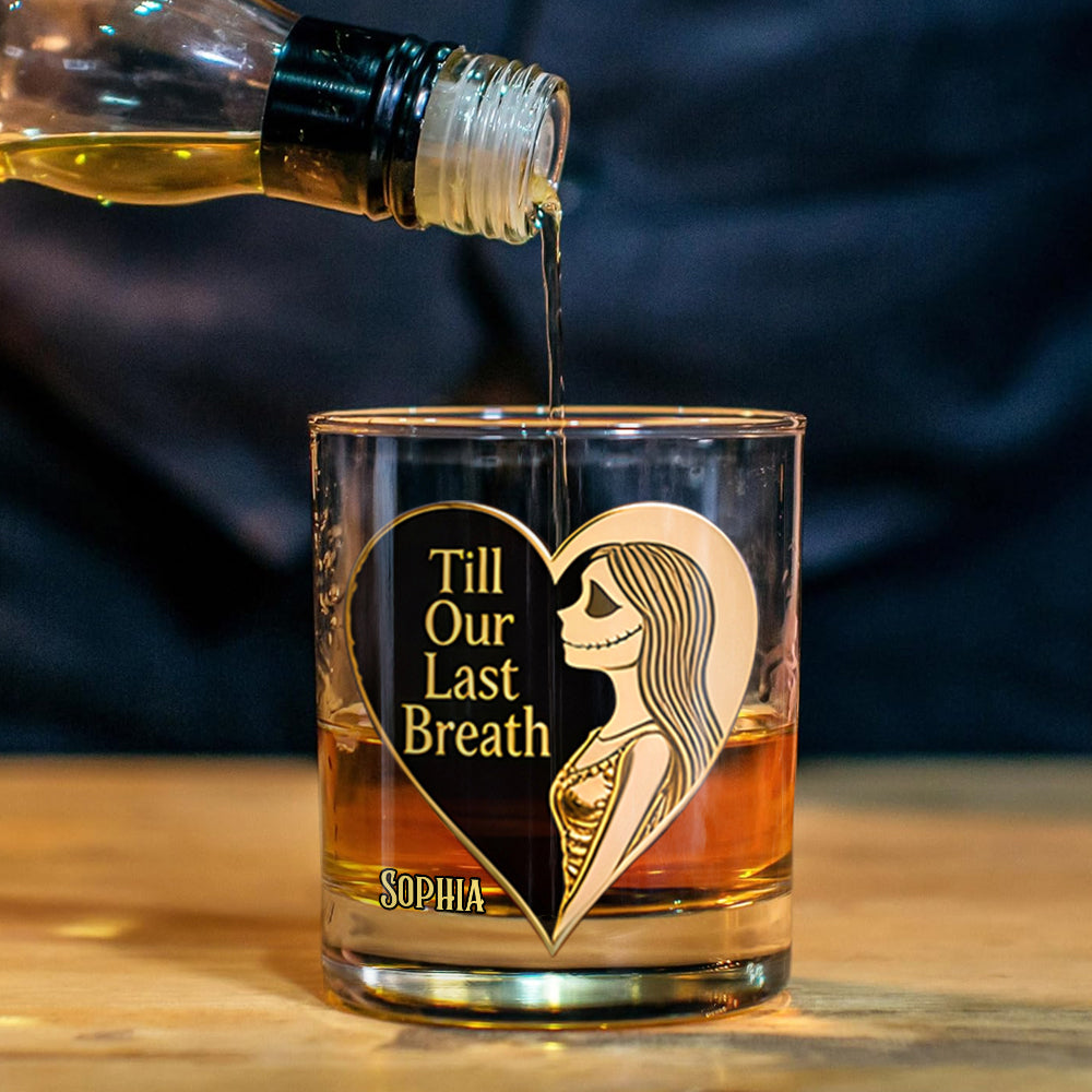 Personalized Whiskey Decanter Set Custom Name Gift for Couples Whiskey Decanter Set GradoCreations