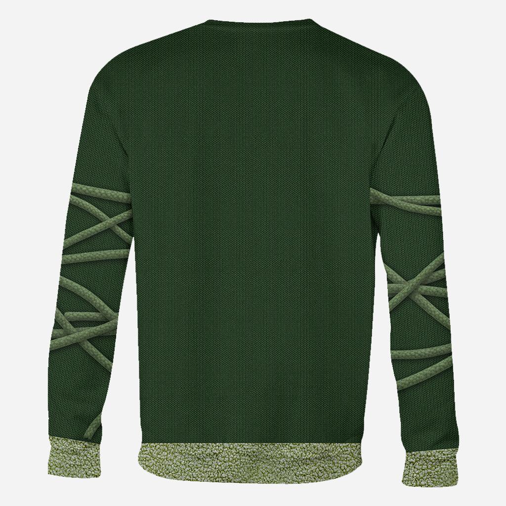 Personalized Grinchmas All Over Shirt Custom Name Christmas Gift All Over Shirt GradoCreations
