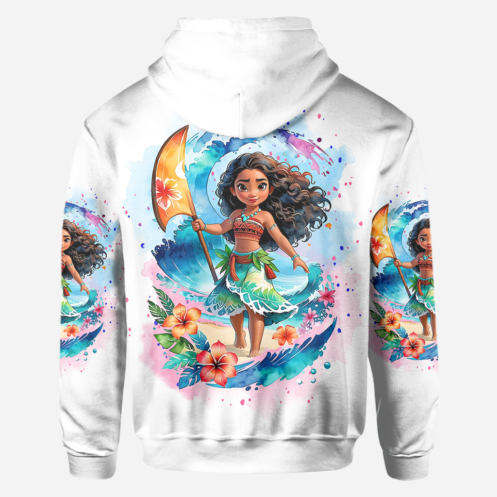 Personalized All Over Shirt with Sea Blossom Design for Women All Over Shirt GradoCreations