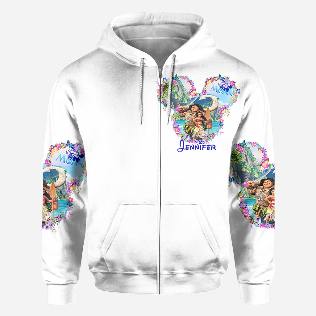 Personalized Moana All Over Shirt Custom Name Gift Idea All Over Shirt GradoCreations
