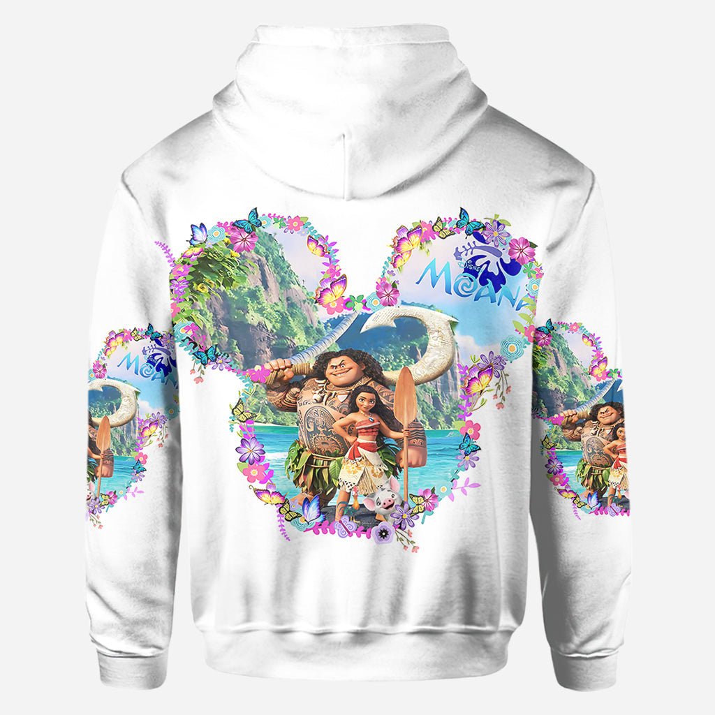 Personalized Moana All Over Shirt Custom Name Gift Idea All Over Shirt GradoCreations