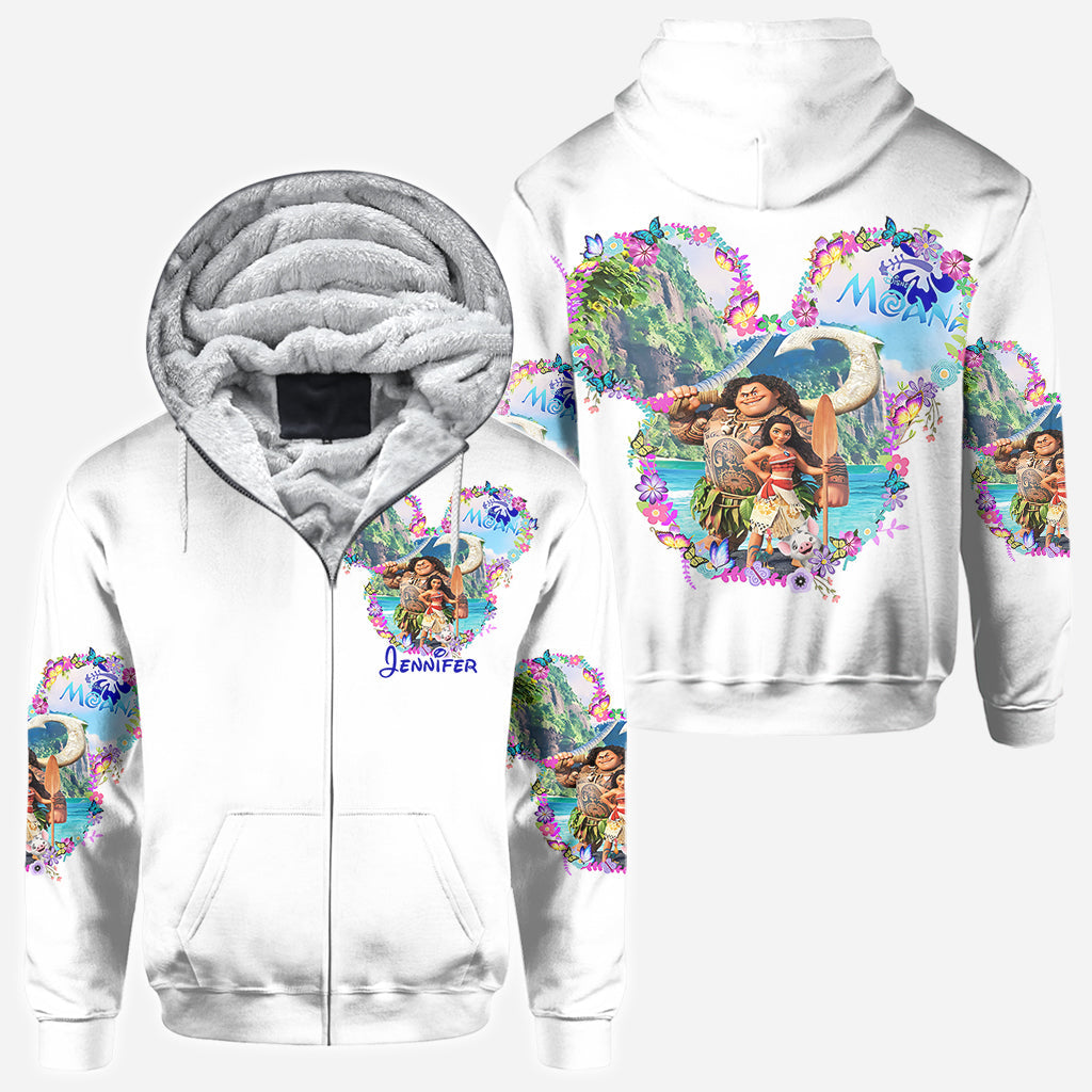 Personalized Moana All Over Shirt Custom Name Gift Idea All Over Shirt GradoCreations