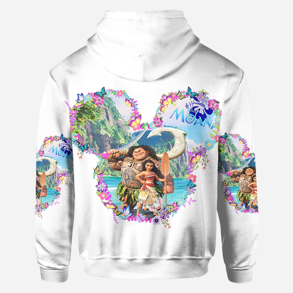 Personalized Moana All Over Shirt Custom Name Gift Idea All Over Shirt GradoCreations