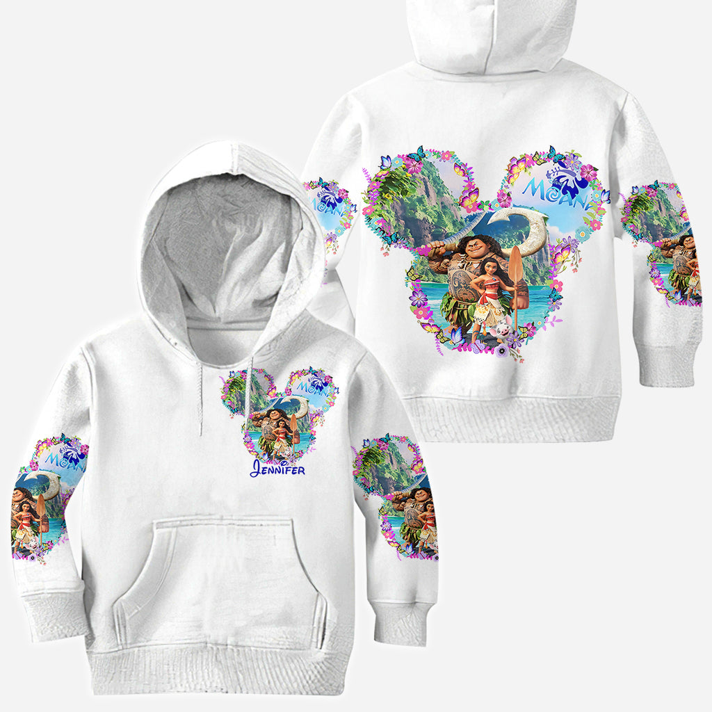 Personalized Moana All Over Shirt Custom Name Gift Idea All Over Shirt GradoCreations